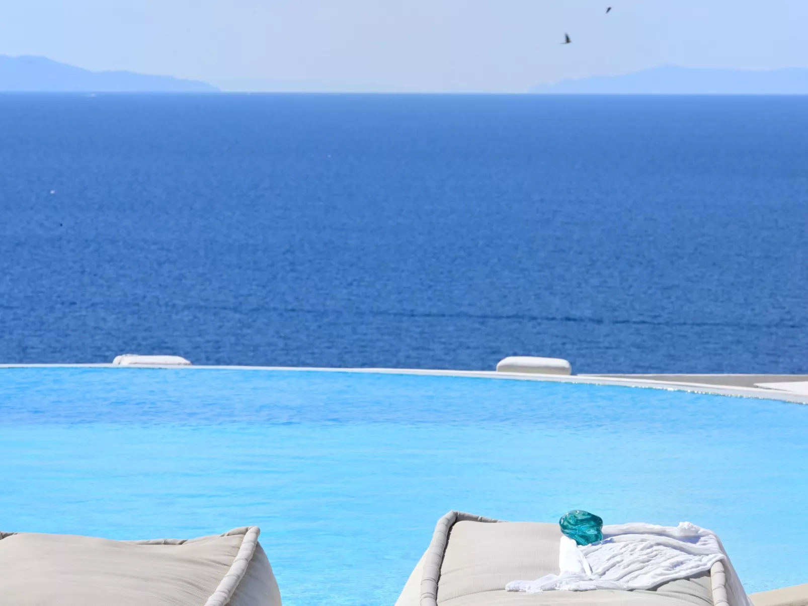 Wunderschöne Villa mit Meerblick und Infinity-Po-Inside