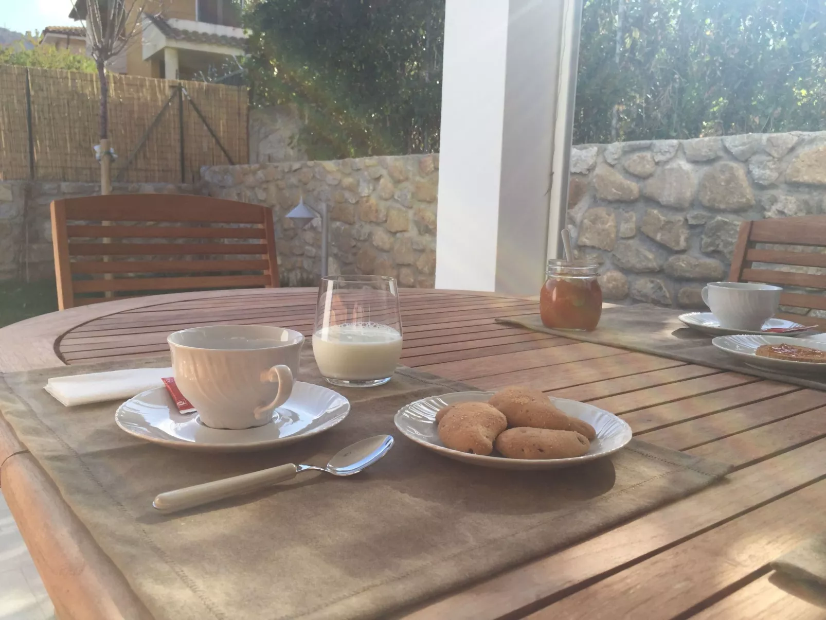 Ein Ferienhaus voller Komfort-Dehors