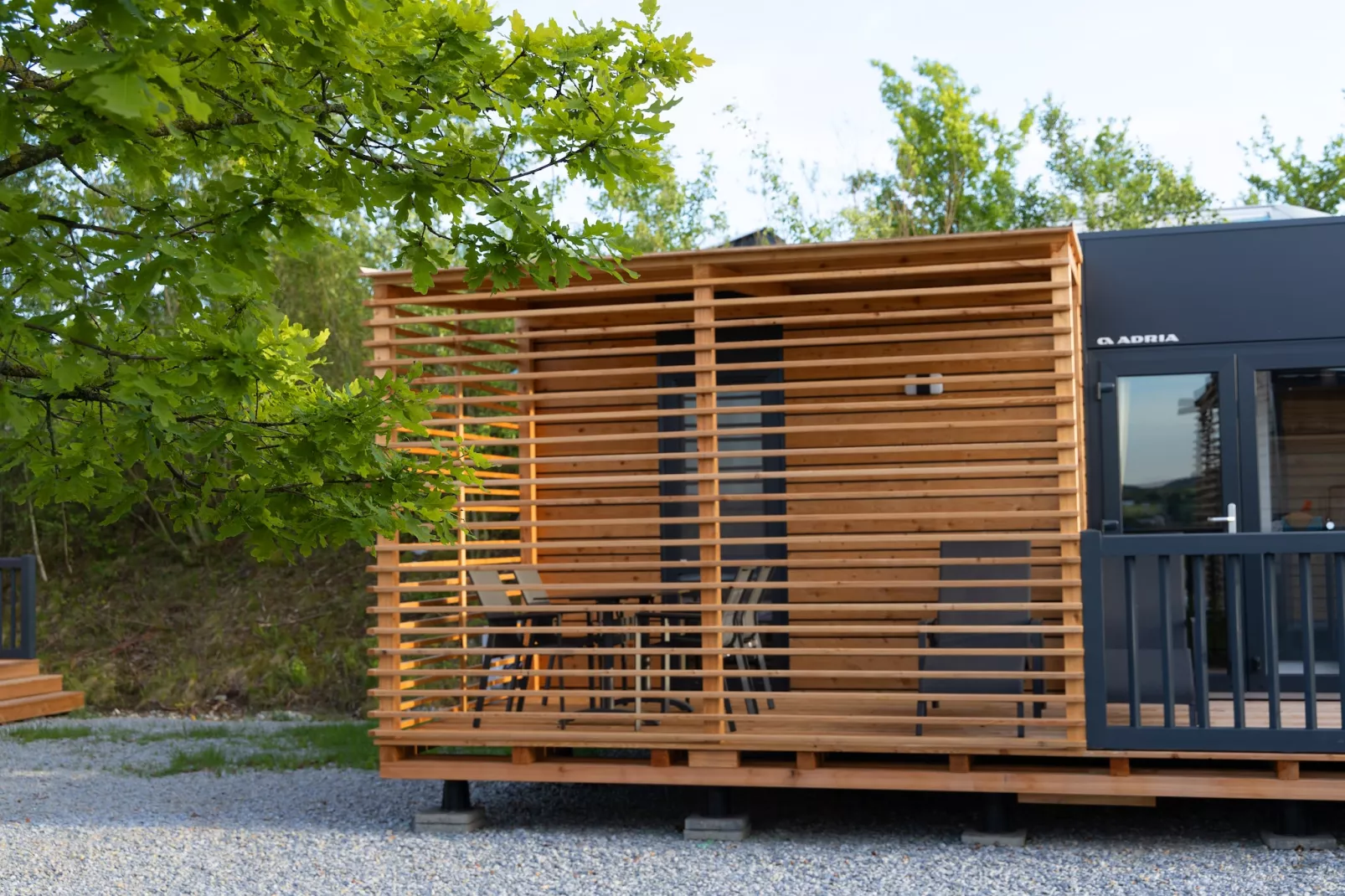 MobileHome Typ A-Außenbereich Sommer