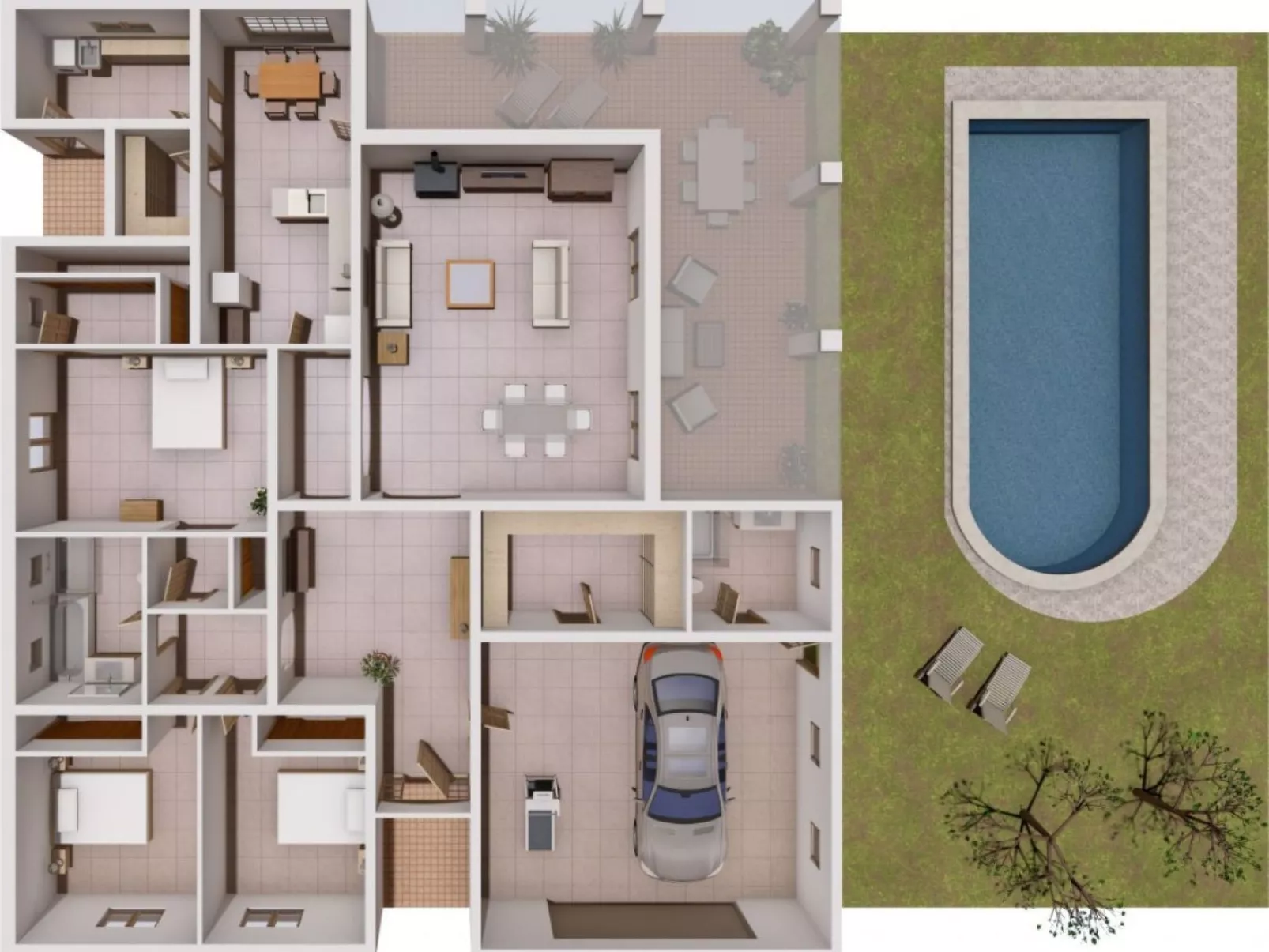 Finca Alegria-Inside