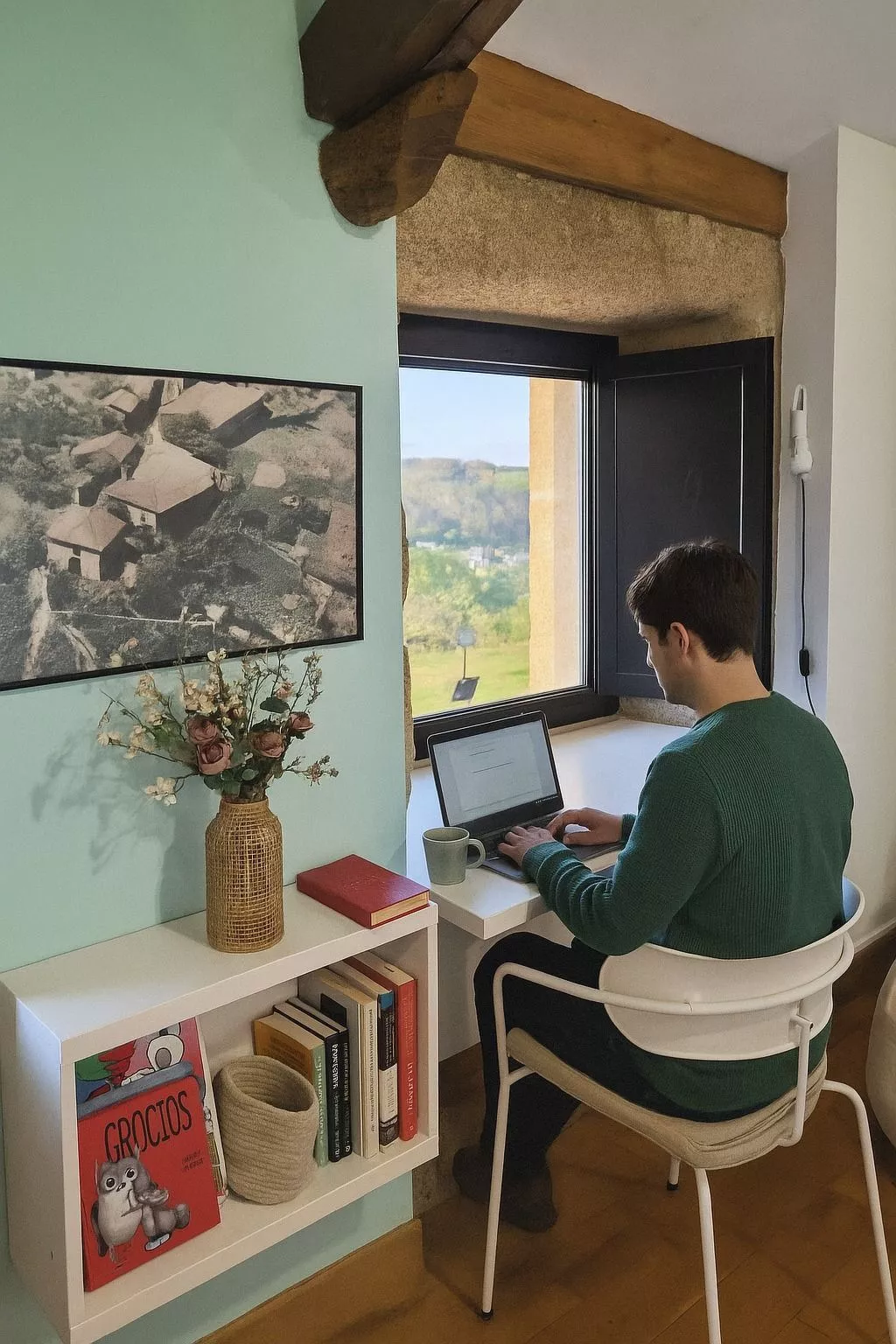 "Galicia Retreat-Dedans