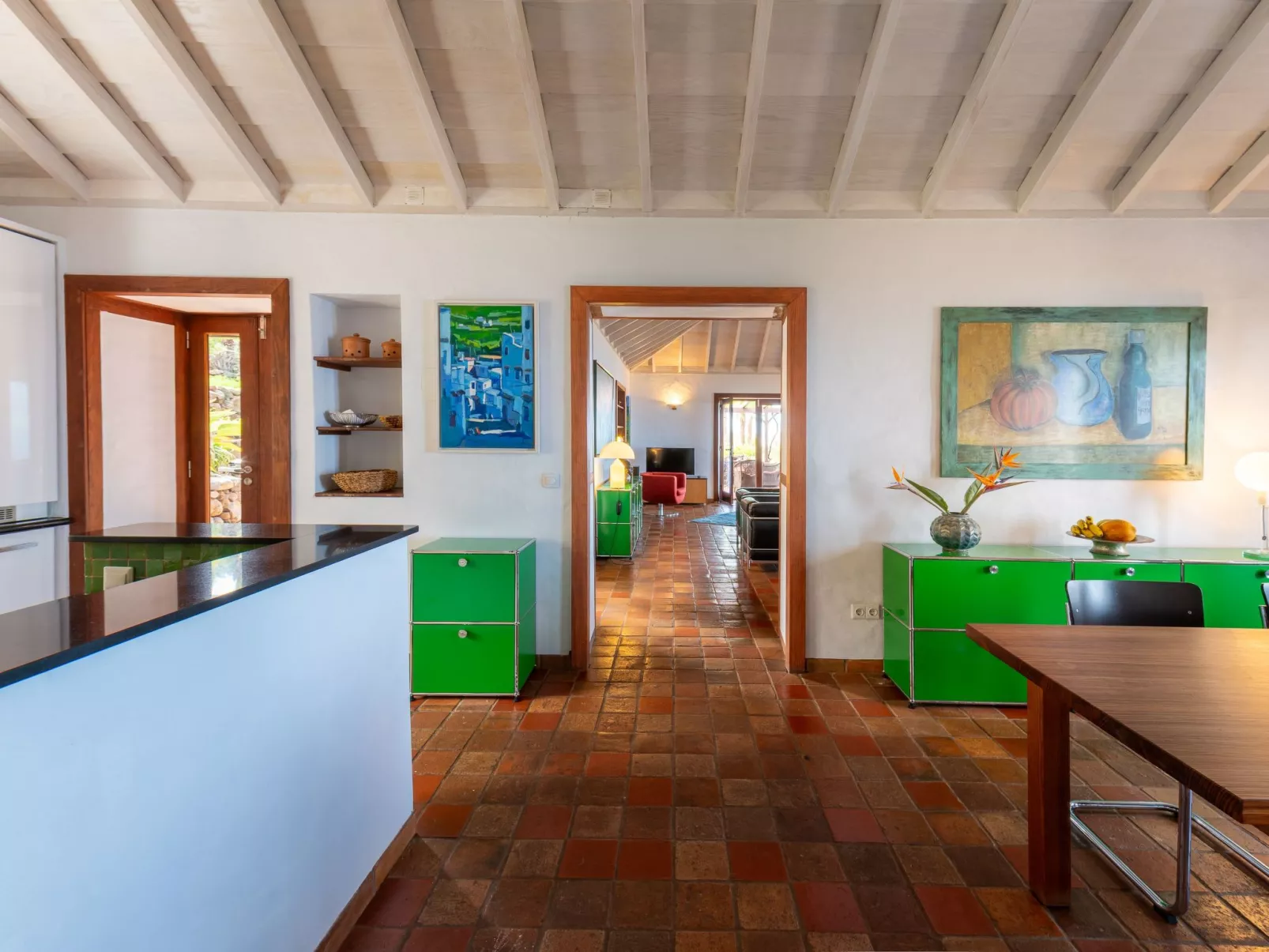 Villa Botánico-Drinnen