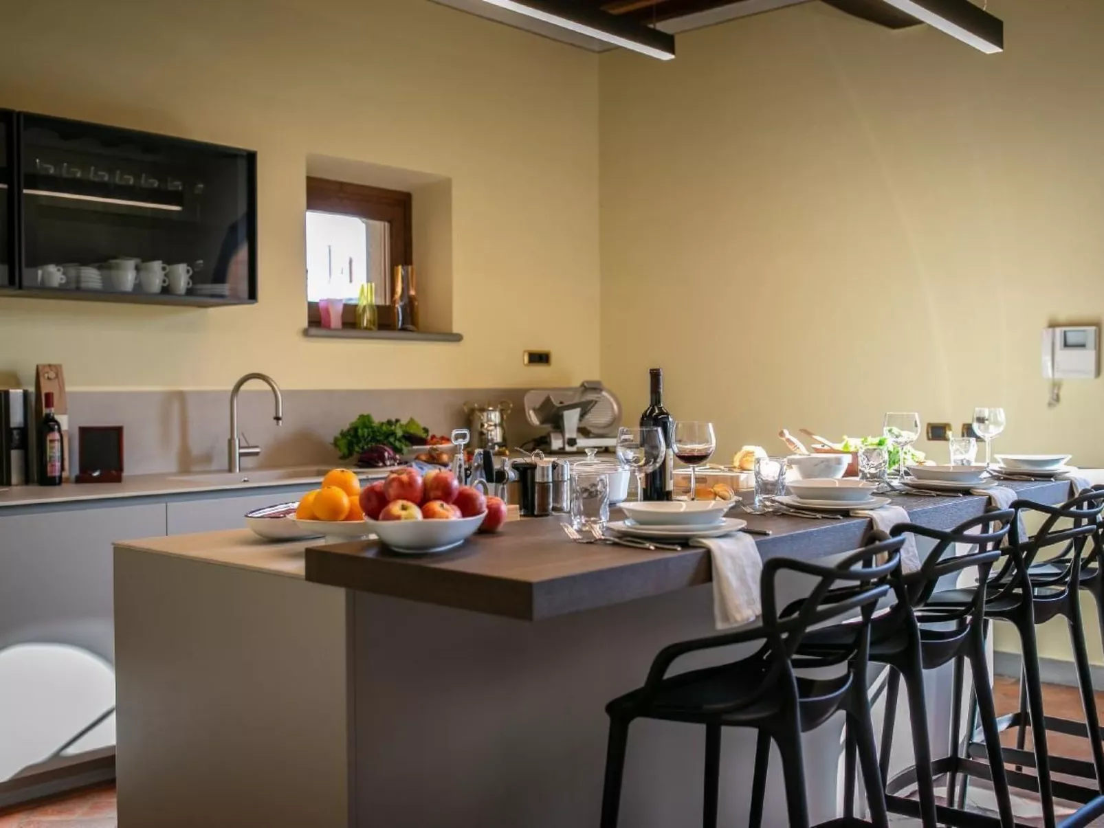 Villa La Leopoldina-Drinnen