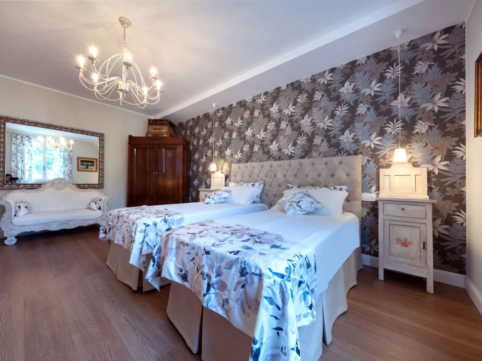 Tenuta "Villa Dalla Benetta" Pool - Wassermassage-Dedans