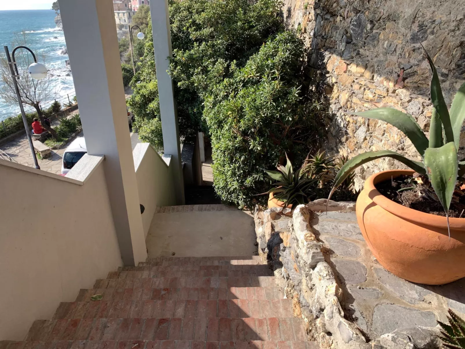 Wohnung 'Villa Giulia' in Strandnähe-Dehors