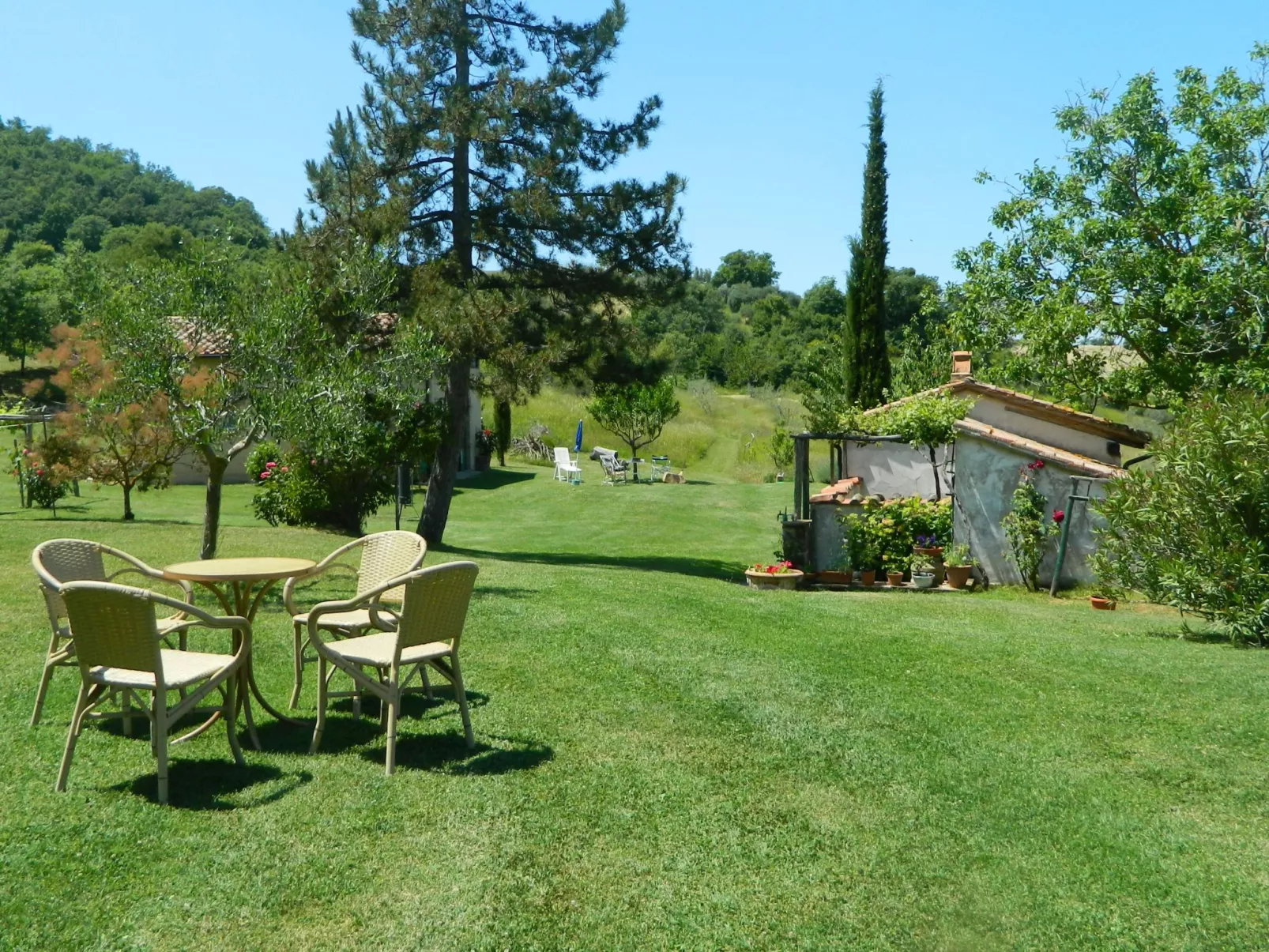 Haus Claudia mit schönem Garten-Draußen
