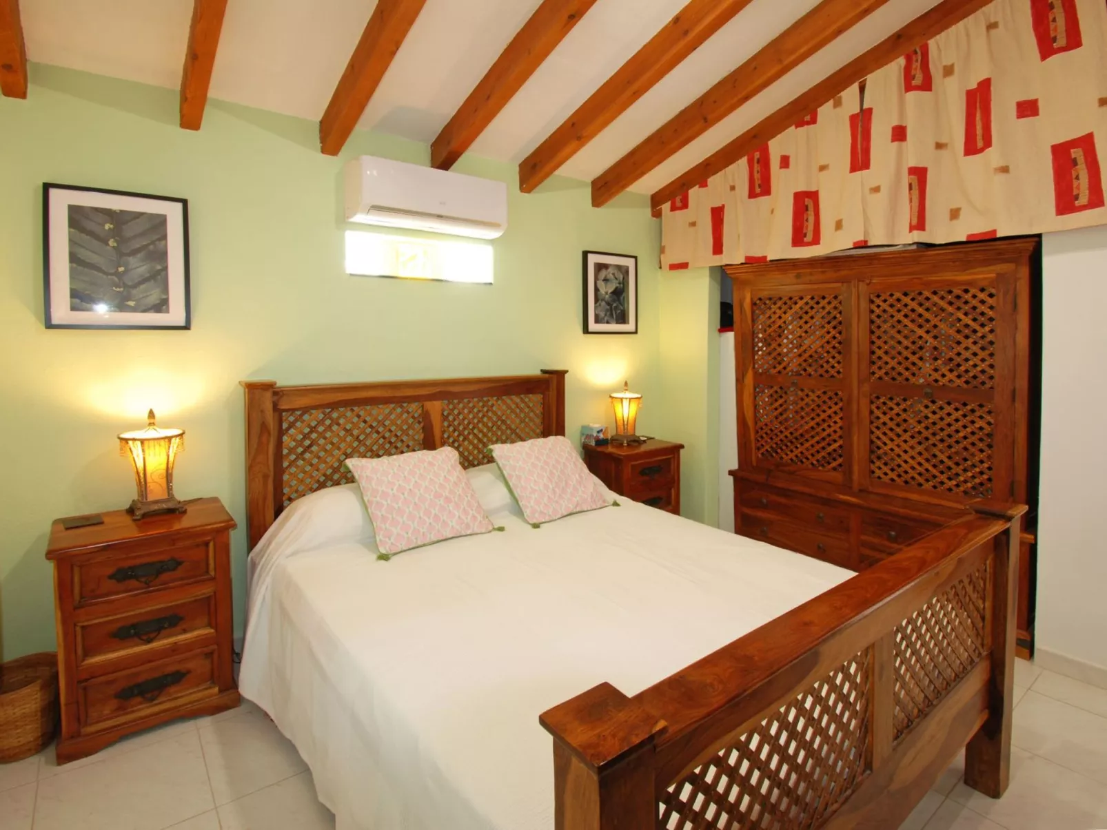 Finca "Brisas" mit Blick auf das Wasser-Dedans