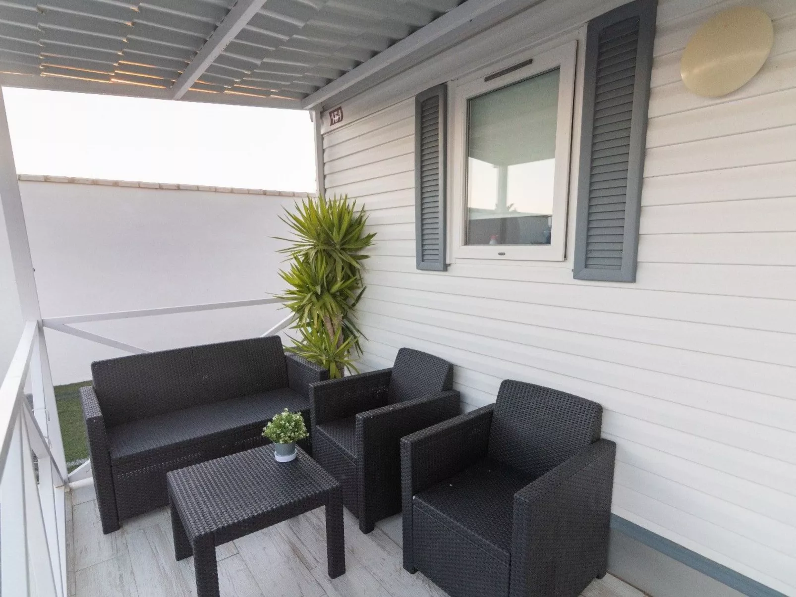 Bungalow Buda Strand-Dedans