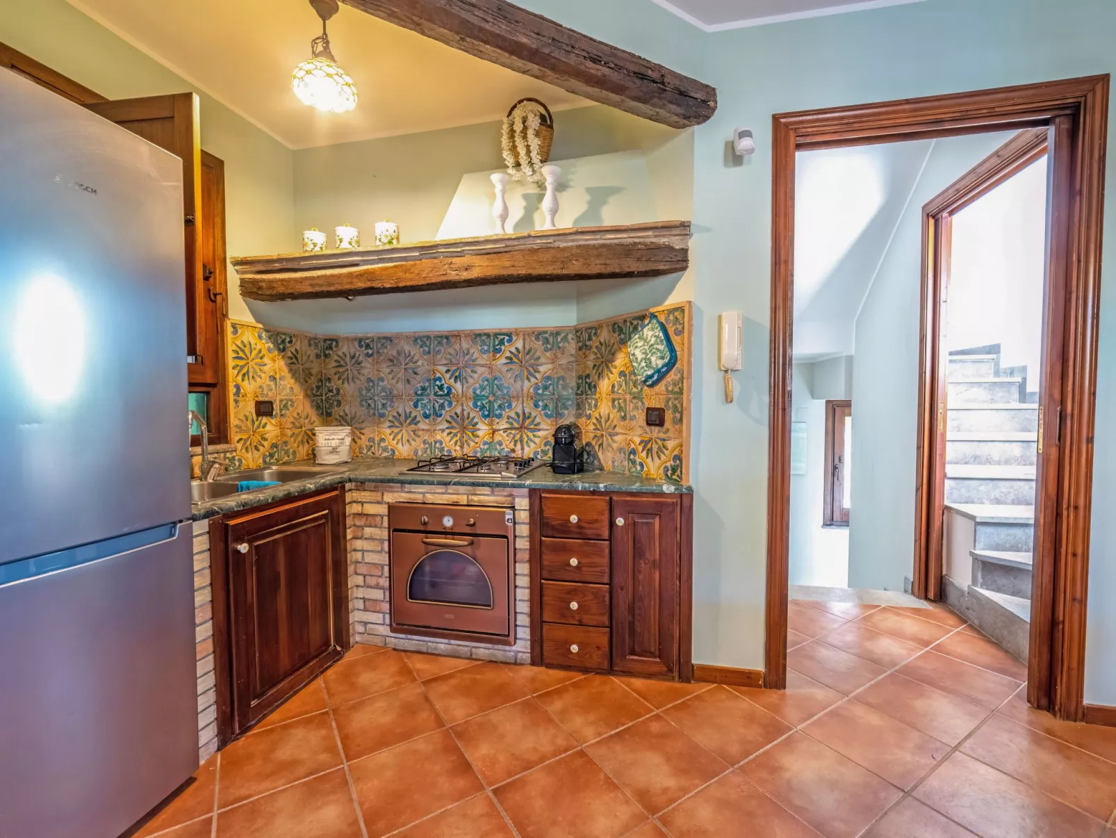 Gemütliches Haus in Carini mit privatem Pool-Drinnen