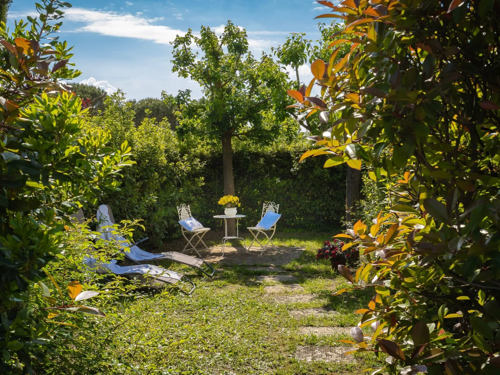 Zwei-Zimmer-Wohnung La Colombaia mit Garten-Inside