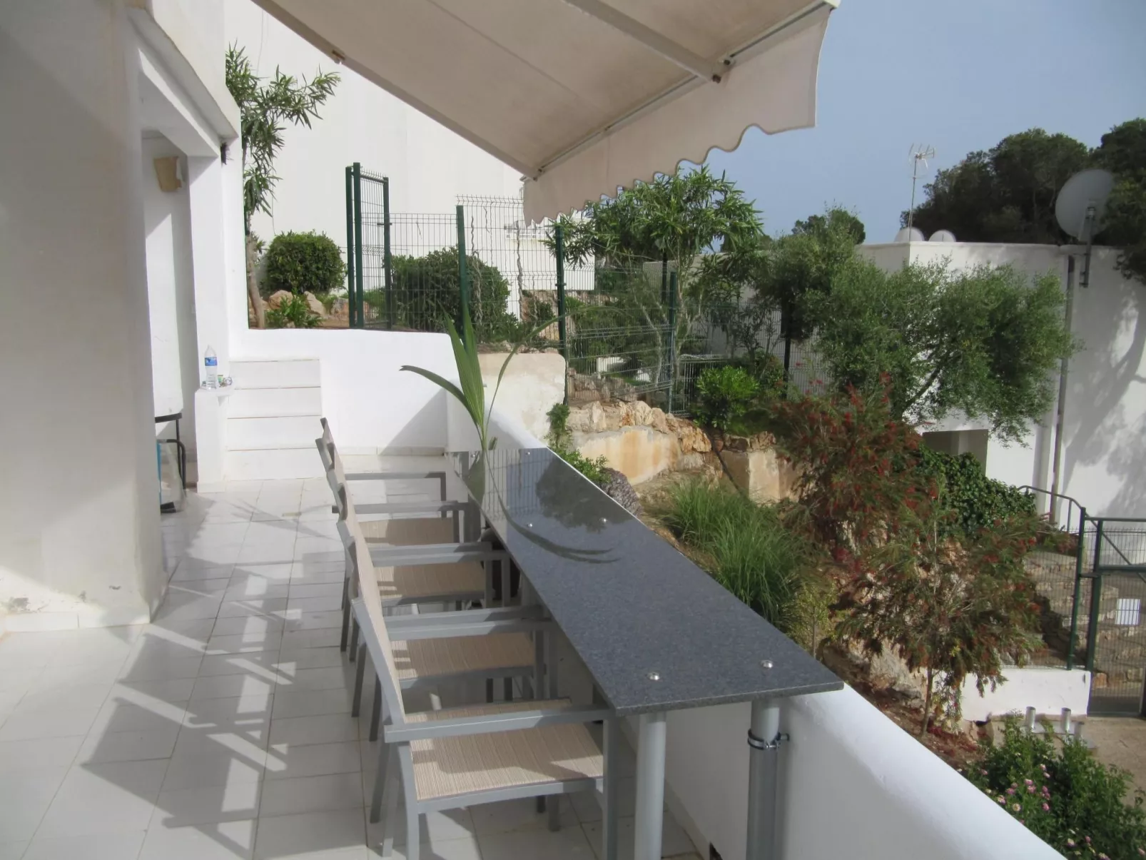 Wohnung in Cala D'or mit gemeinsamem Pool, Terrasse und Garten-Draußen