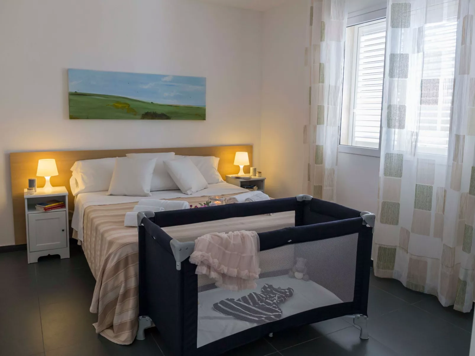 Wohnung mit Meerblick für 6 Personen-Drinnen