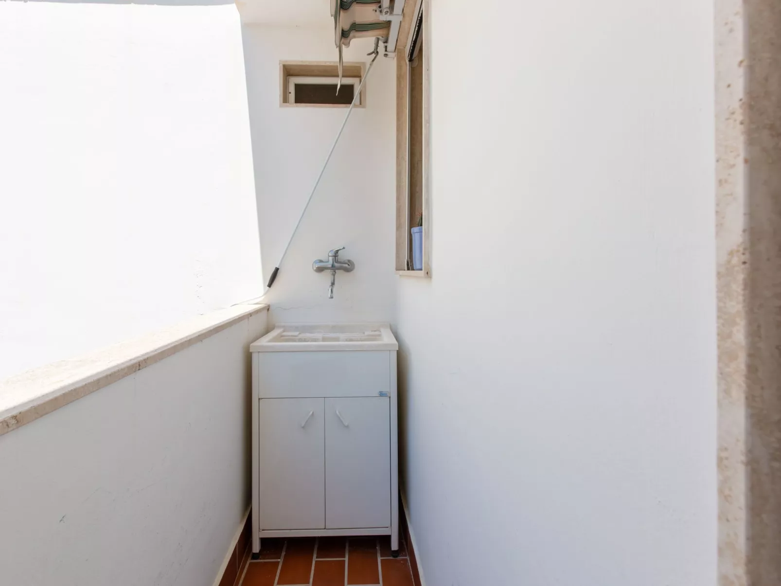 Der Meerblick im Rossella's-Drinnen