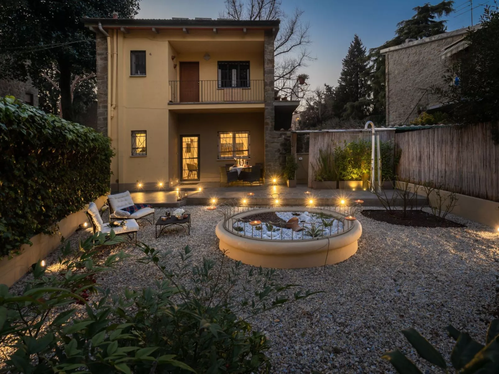 Garten' Ferienwohnung mit privatem Garten-Inside