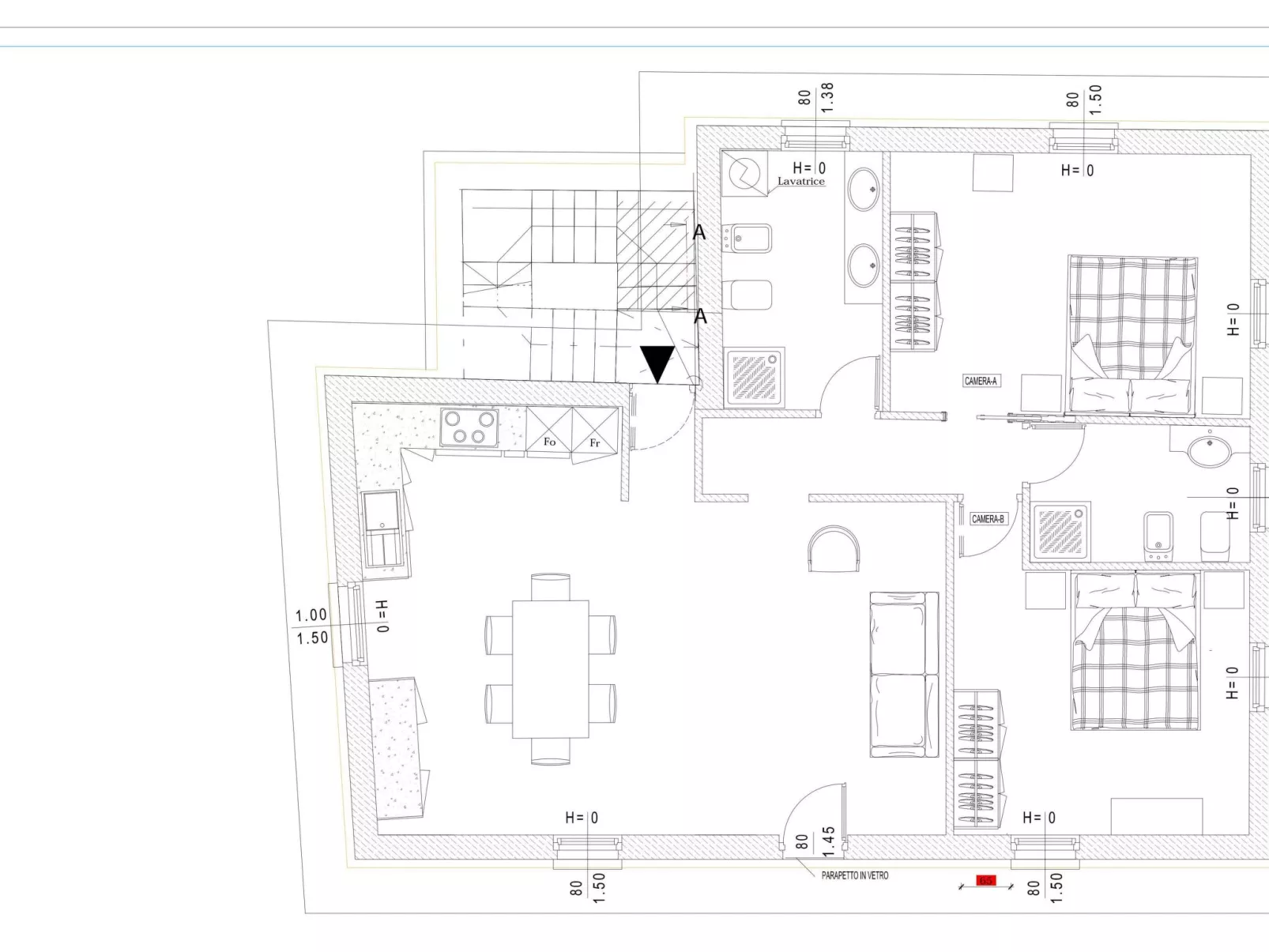 'Villa Perla del Lago-Drinnen