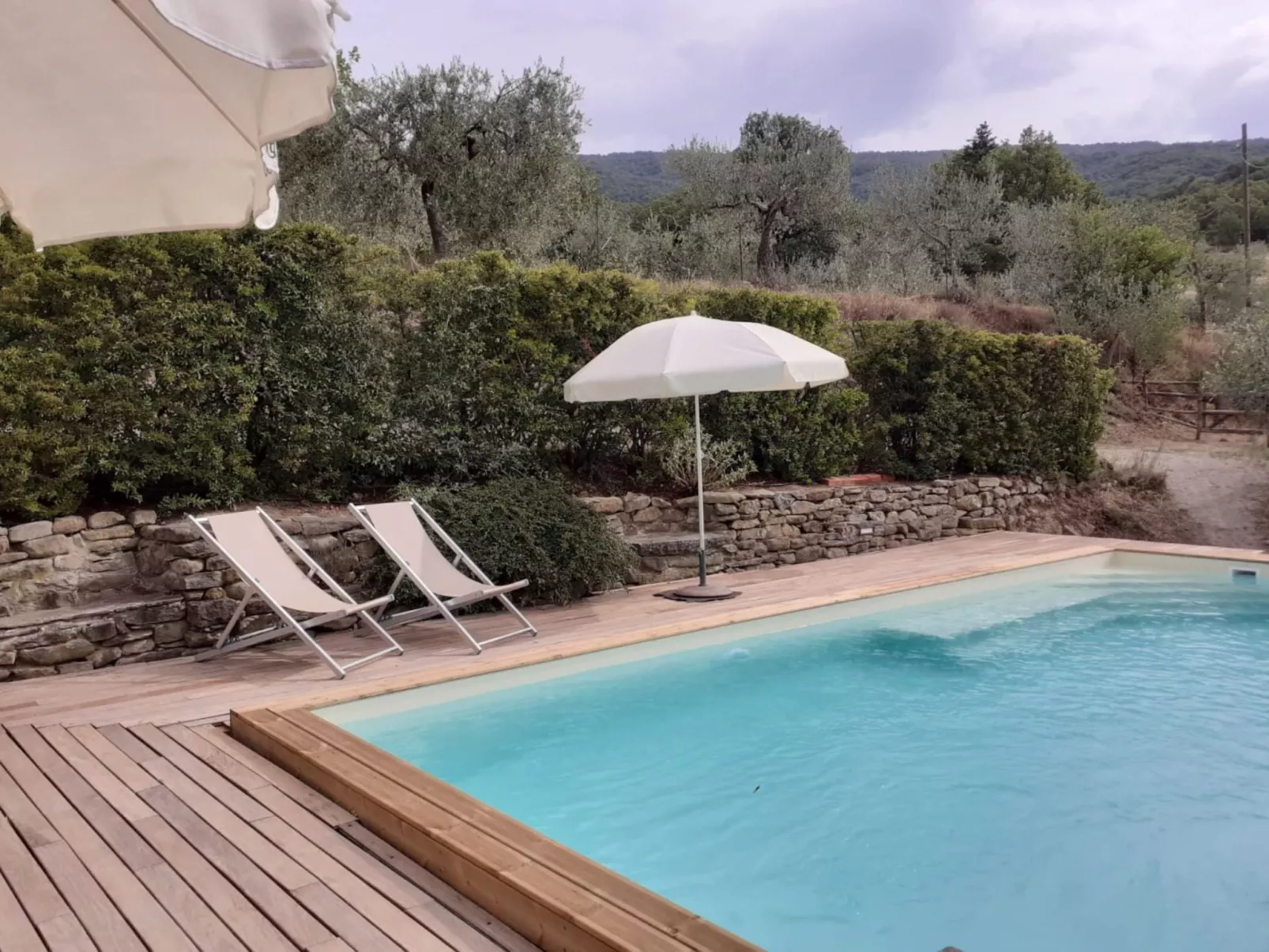 Schönes Haus mit privatem Pool in der Nähe von Cortona-Outside