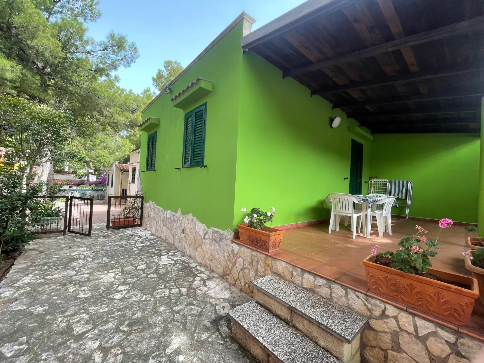 Gemütliche Wohnung in Vieste mit Grill-Dedans