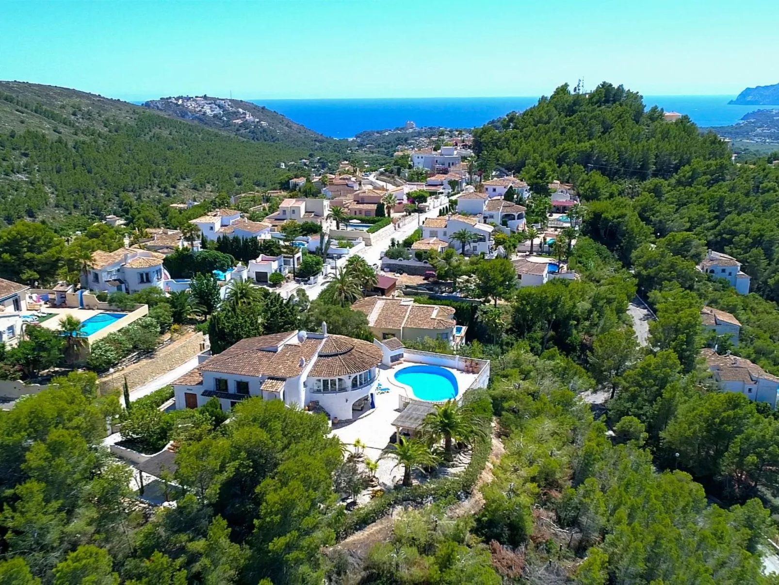 Villa "Mirador al Sur" mit privatem Pool-Dedans