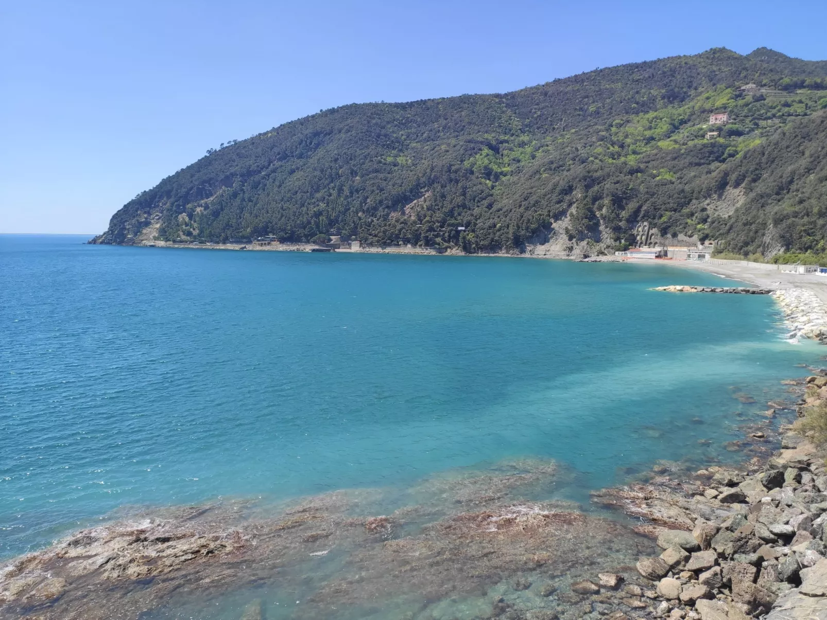 Wohnung in Moneglia mit Terrasse und Grill-Umgebung