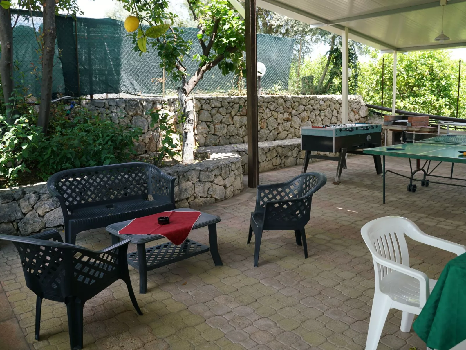 Ferienvilla 'Belfronte' mit Wasserblick-Drinnen