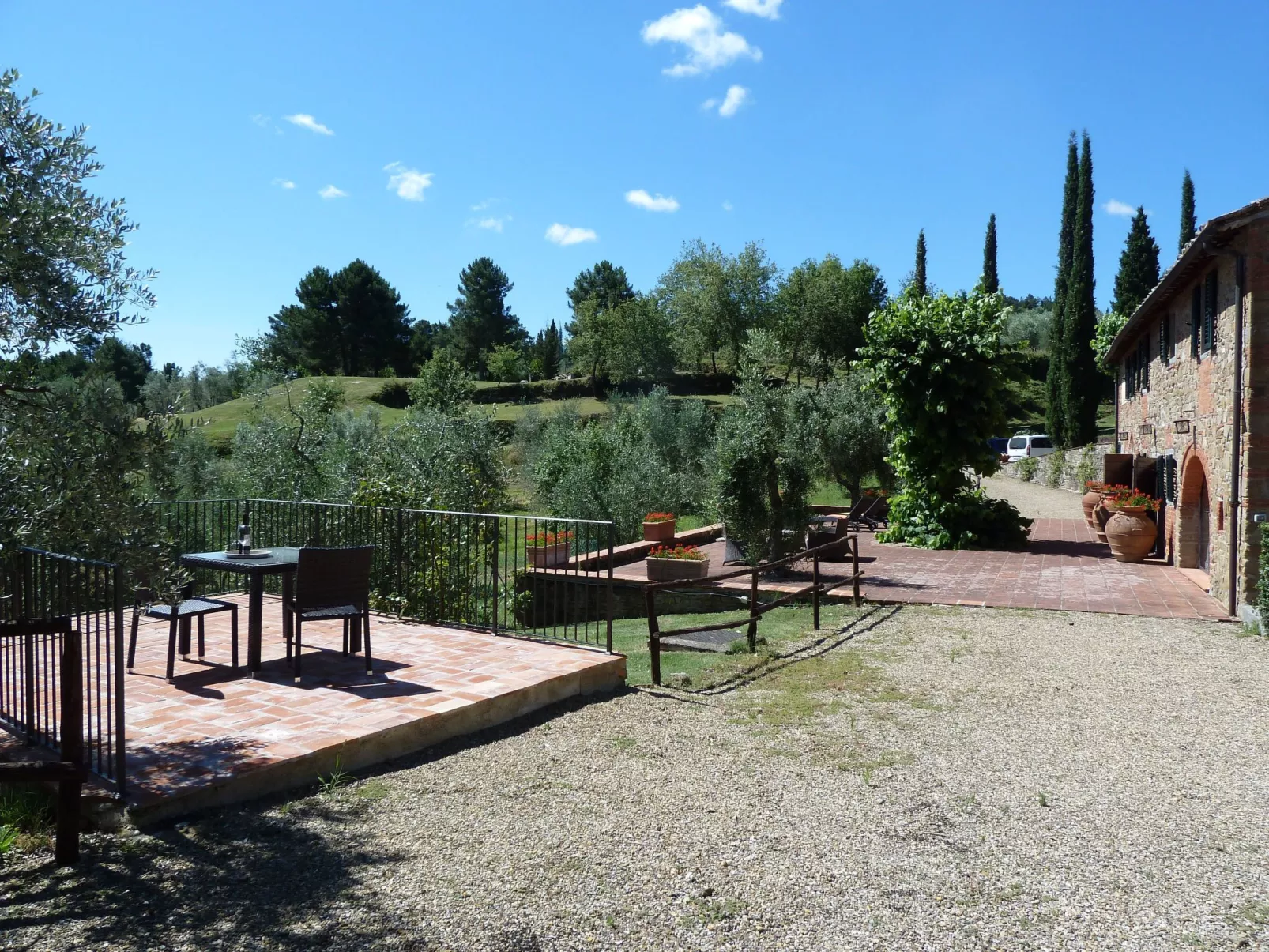 Landgut "Podere Vecciale-Drinnen