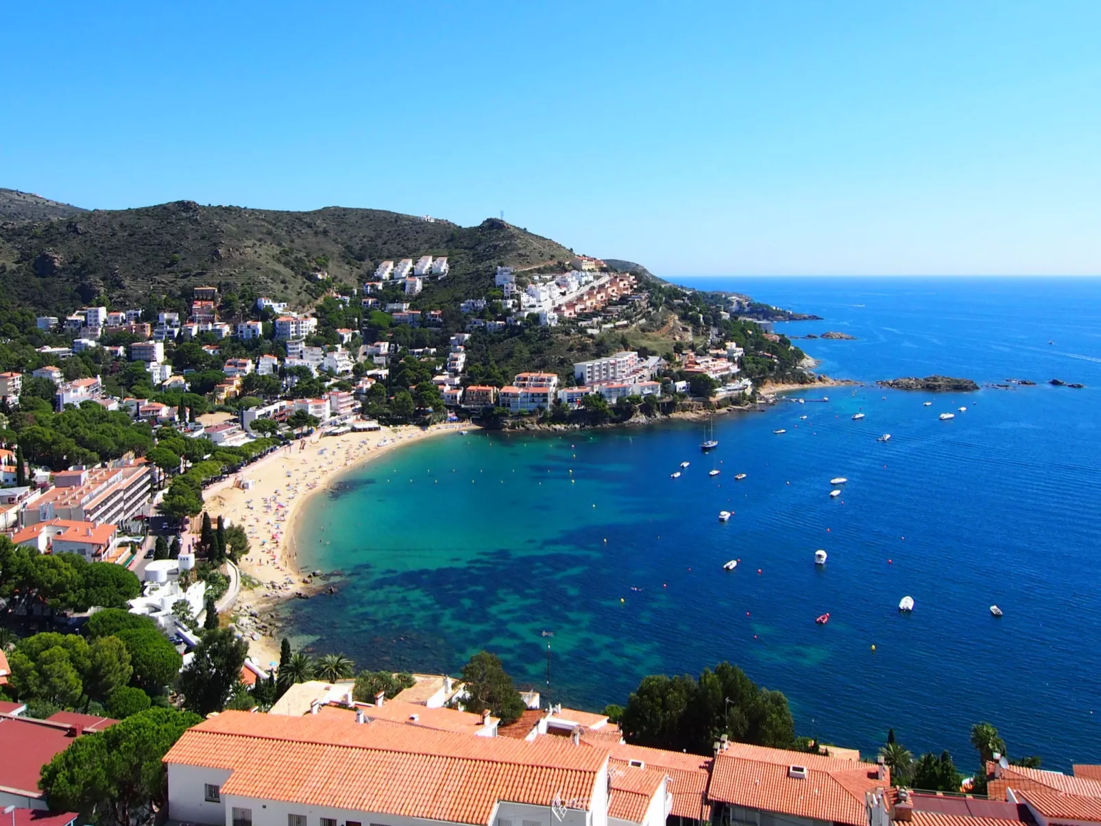 Zimmer mit Parkplatz Roses, Costa Brava-Environnement