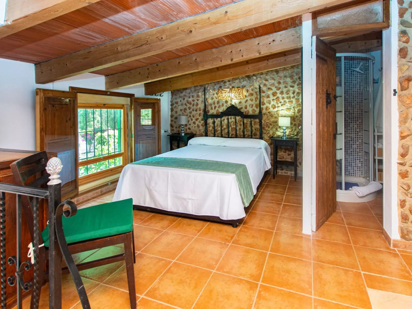 Mallorquinisches Landhaus Sa Caseta de Santa Maria-Drinnen