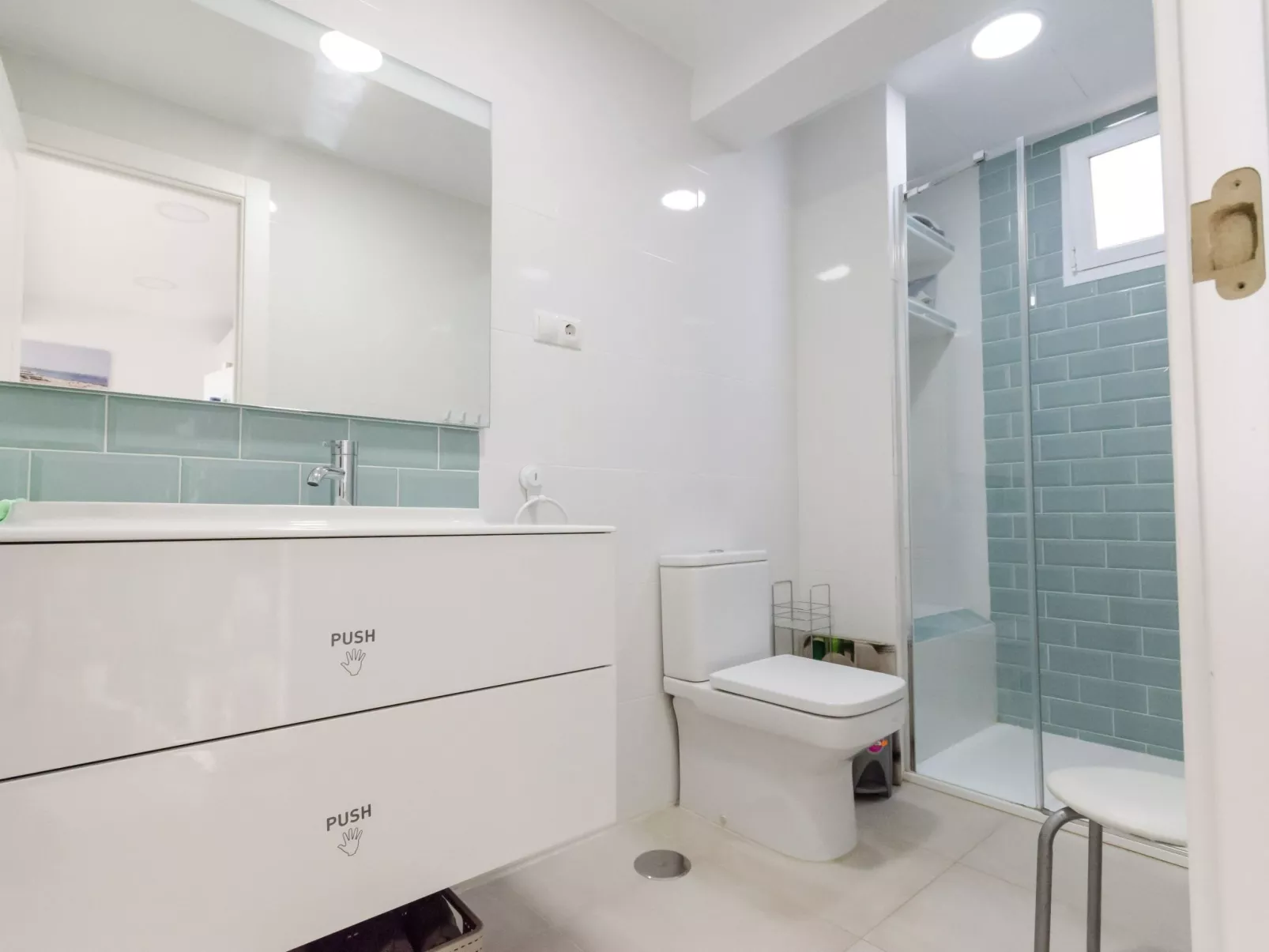 Terrassenwohnung mit zwei Schlafzimmern am Strand-Inside