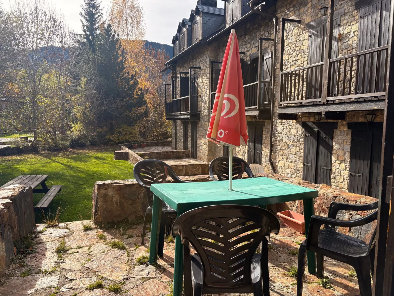 Wohnung mit Terrasse Herbasabina 1 Vall de Boí - Dehors