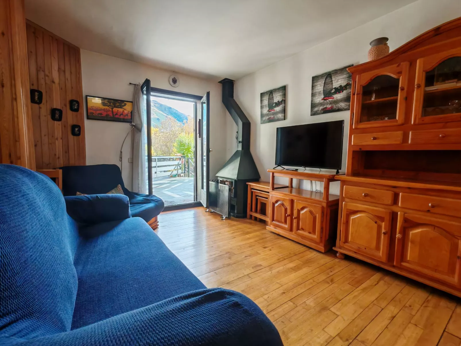 Wohnung Besiberri 3 befindet sich im Erdgeschoss mit Terrasse Vall de Boí-Inside