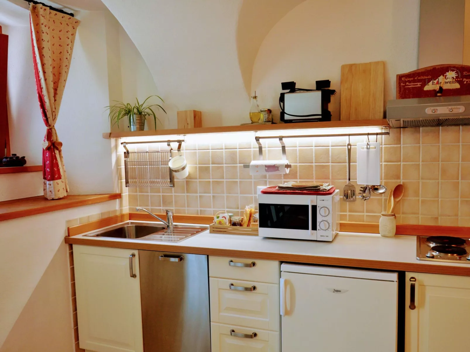 Einzimmerwohnung Die Katze in Gignod-Inside