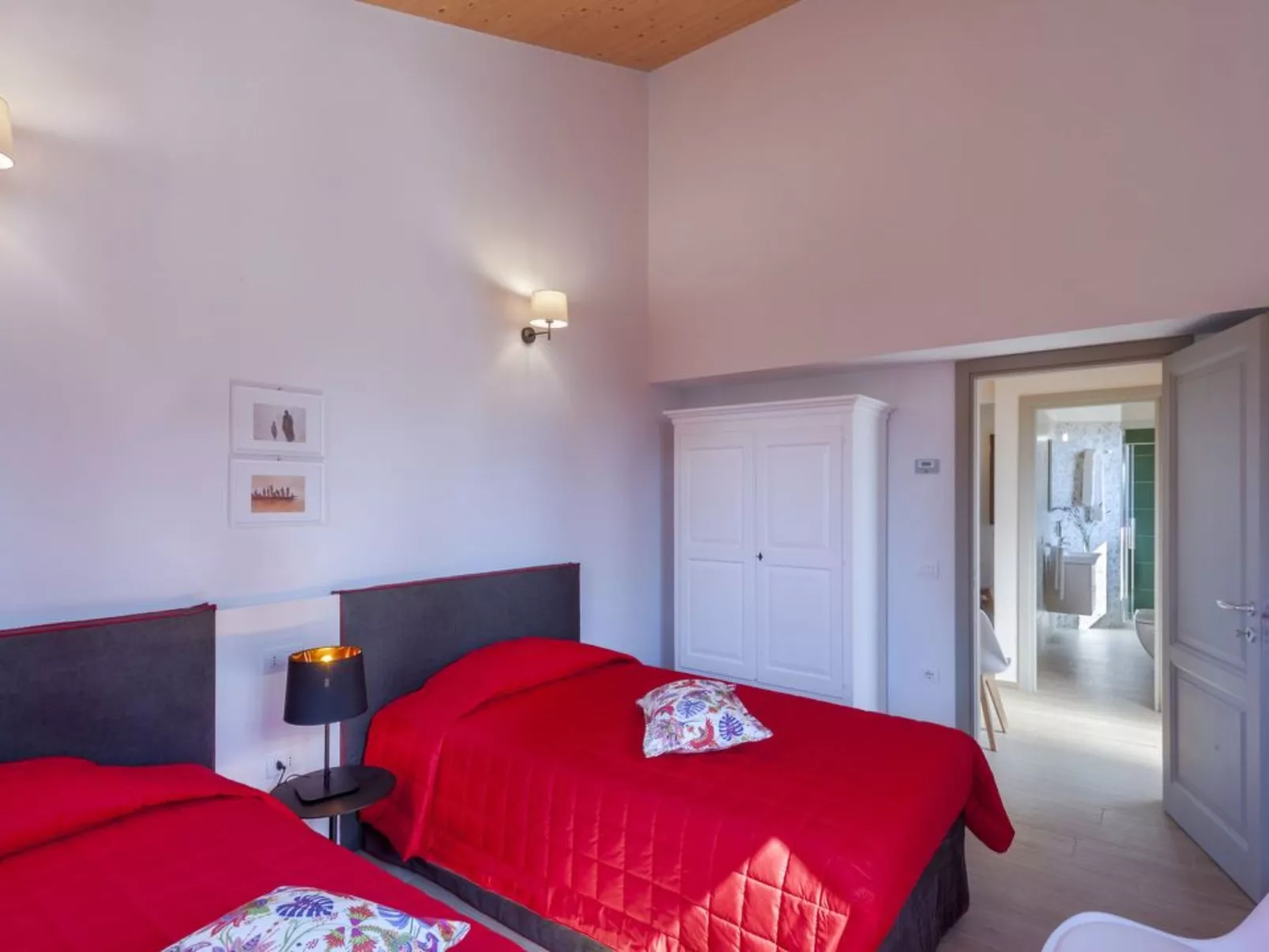 Villa i Gelsi Marche Urlaub, privater Pool-Inside