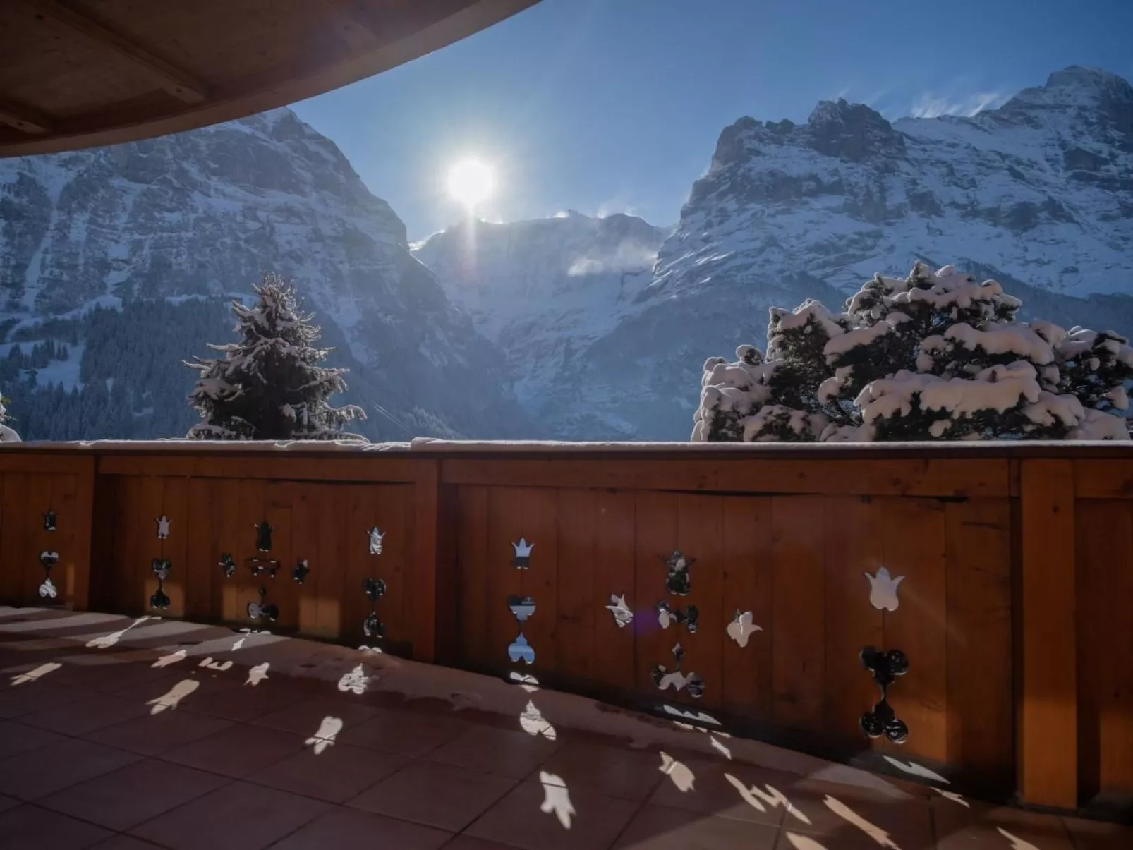 Orion - Luxuriöse Duplex Wohnung in Grindelwald-Draußen