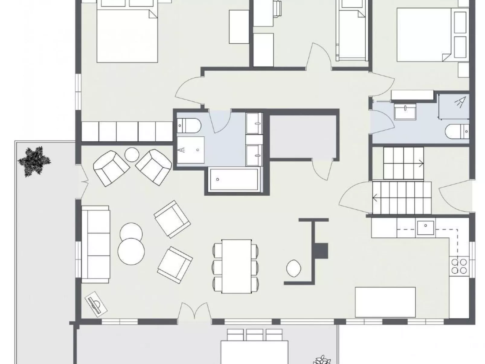Apartment Babice 4.5-Drinnen