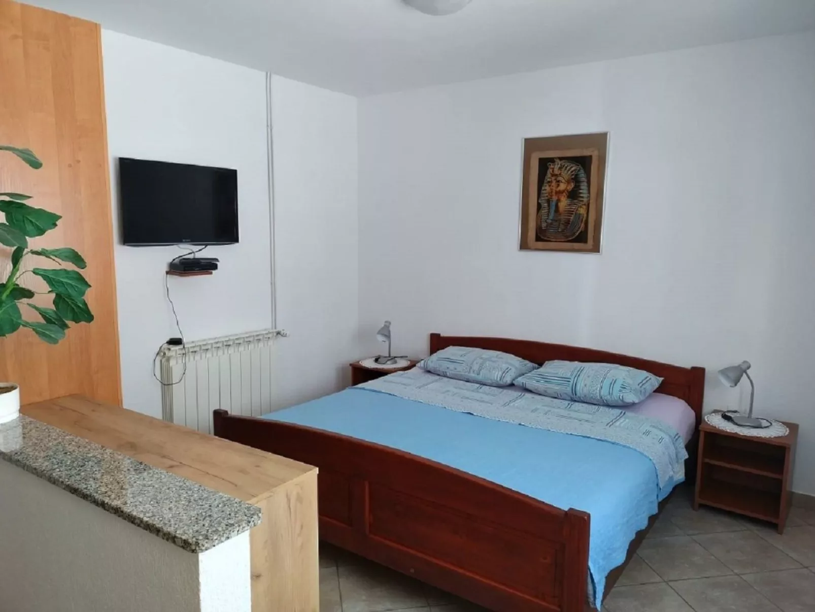 Wohnung "First" mit Terrasse-Drinnen