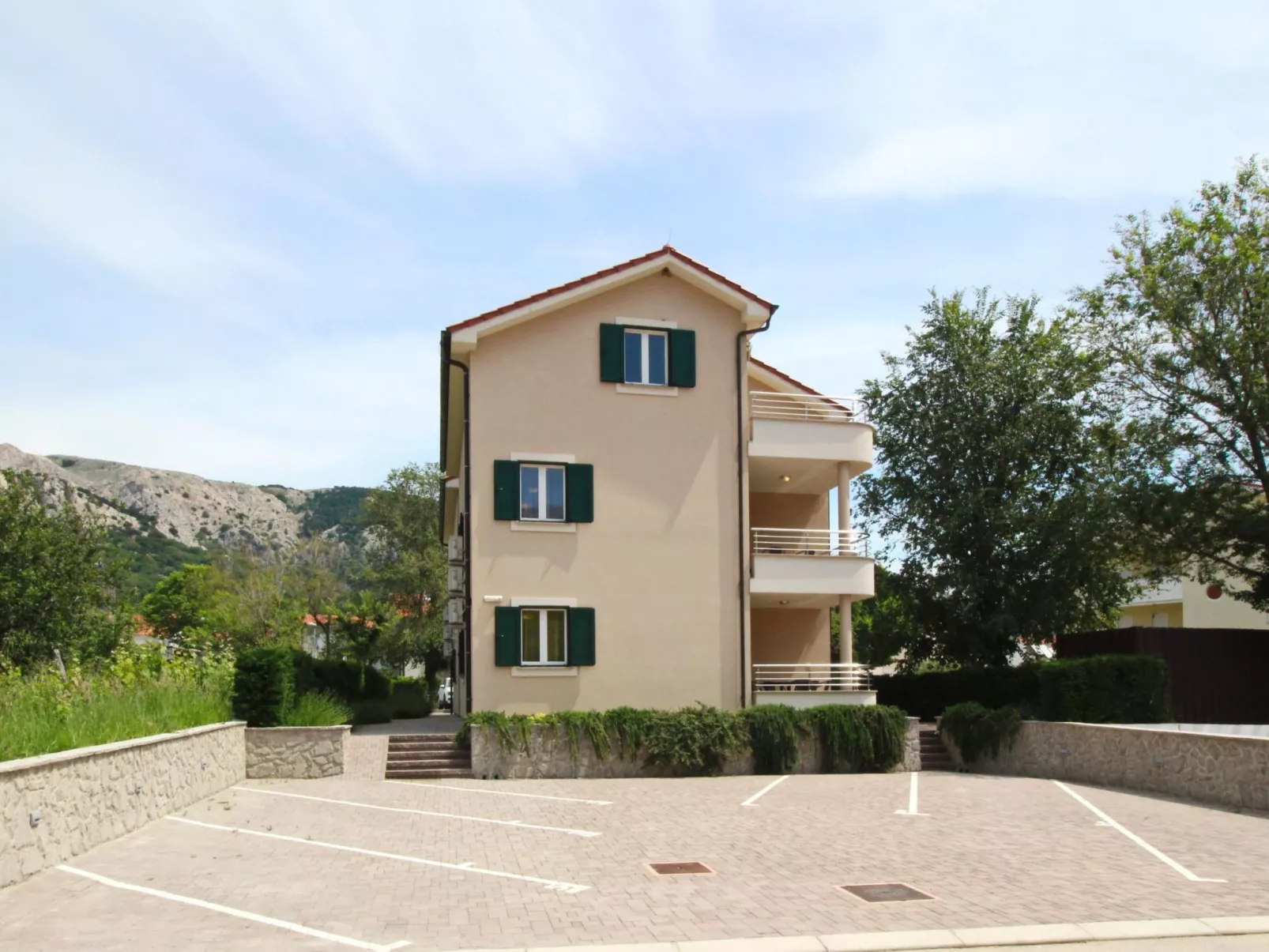 Wohnung in Baška mit Eigener Terrasse-Dedans
