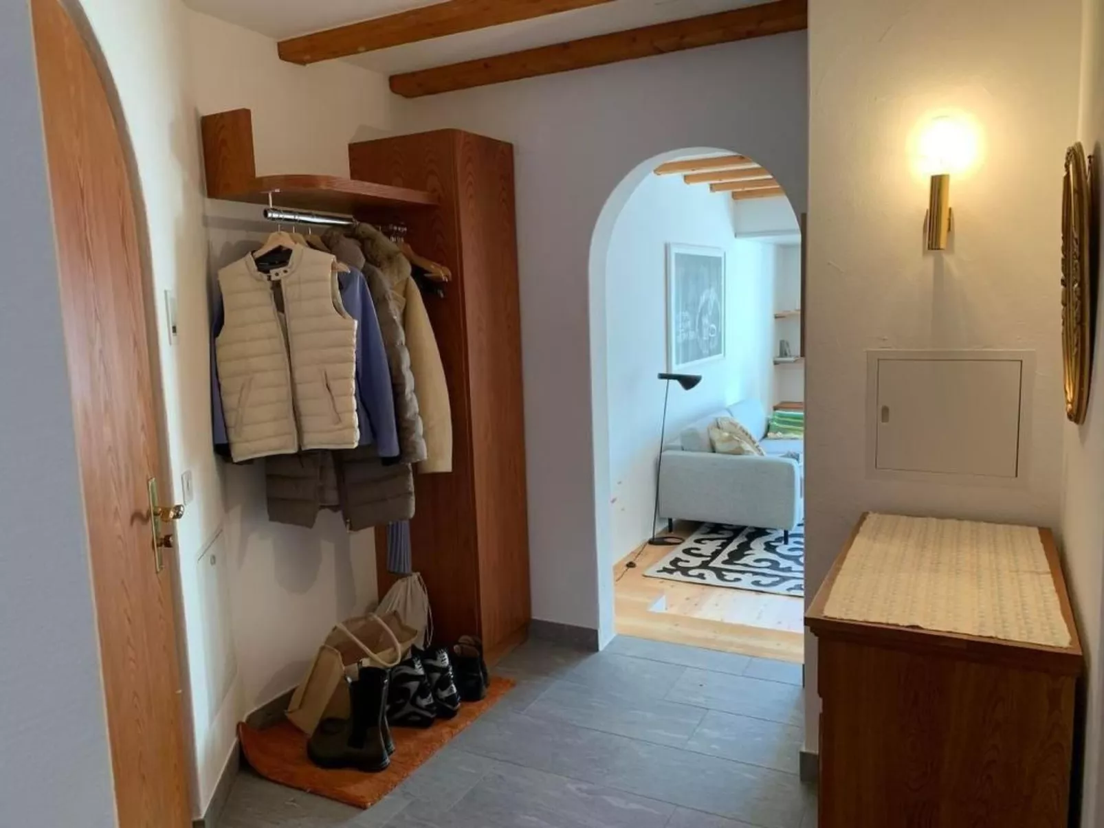 Wohnung Chesa Salmun (Parterre)-Inside