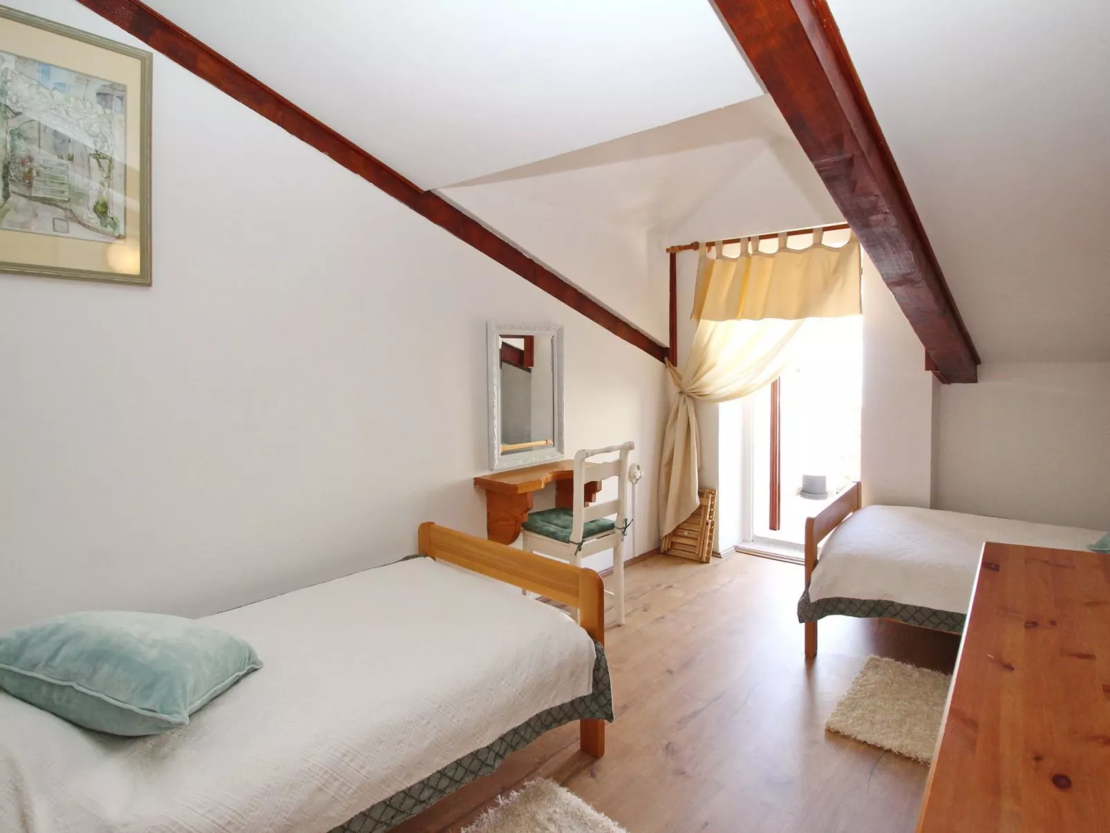 Appartement in Baška mit Eigenem Balkon-Drinnen