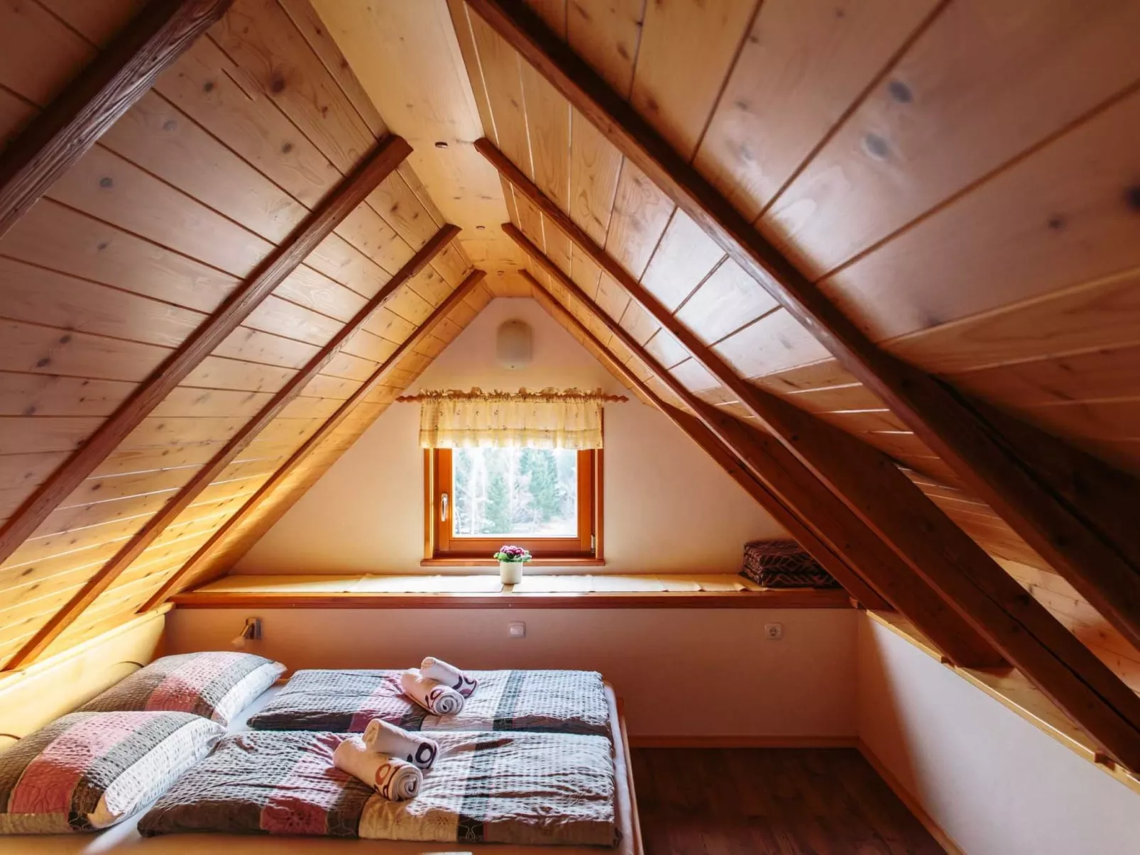 Für 5 Personen ca. 60 m&sup2; in Podjelje, Triglav Nationalpark-Drinnen