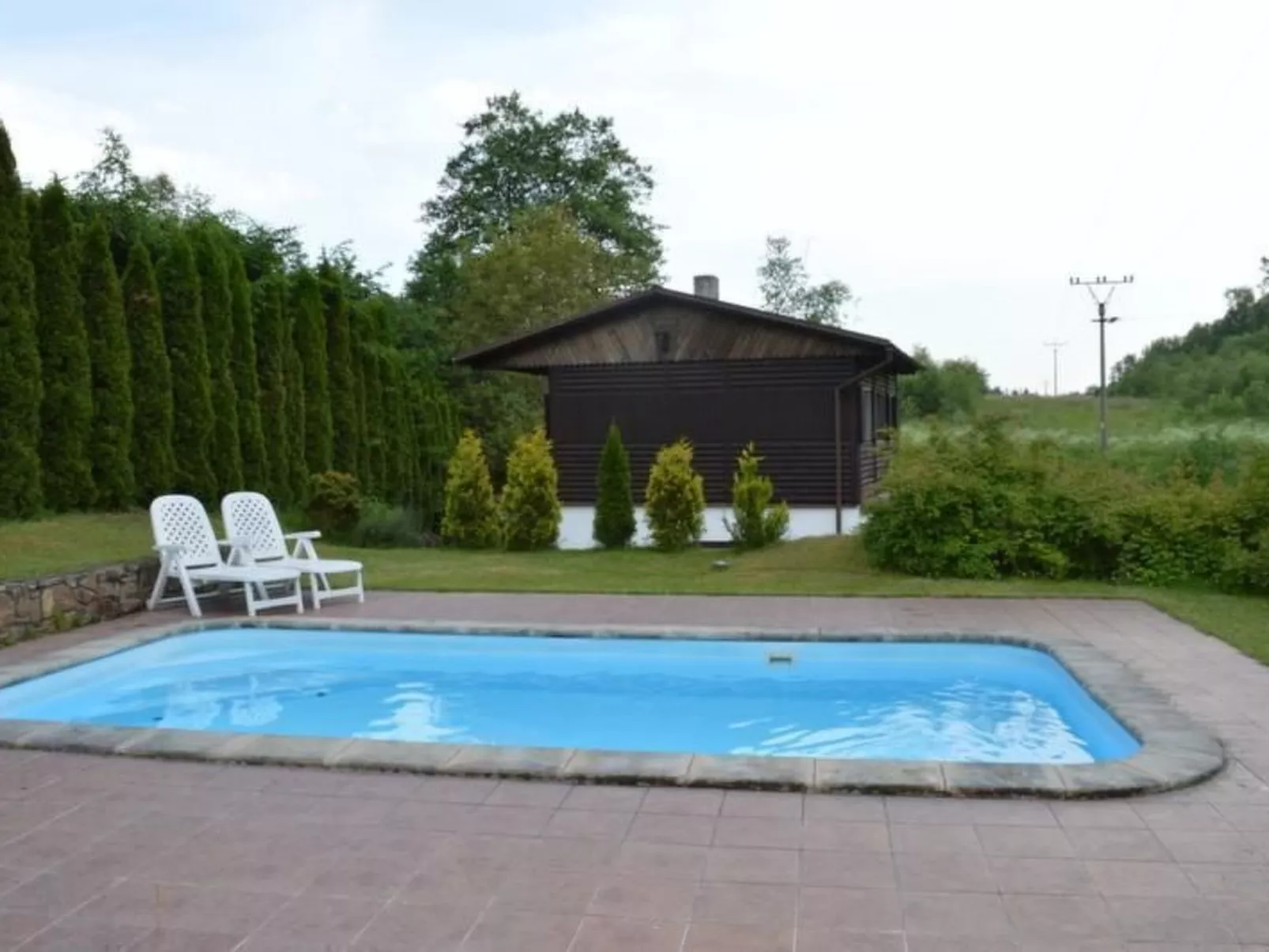 Haus Cervená nad Vltavou mit Terrasse-Dehors