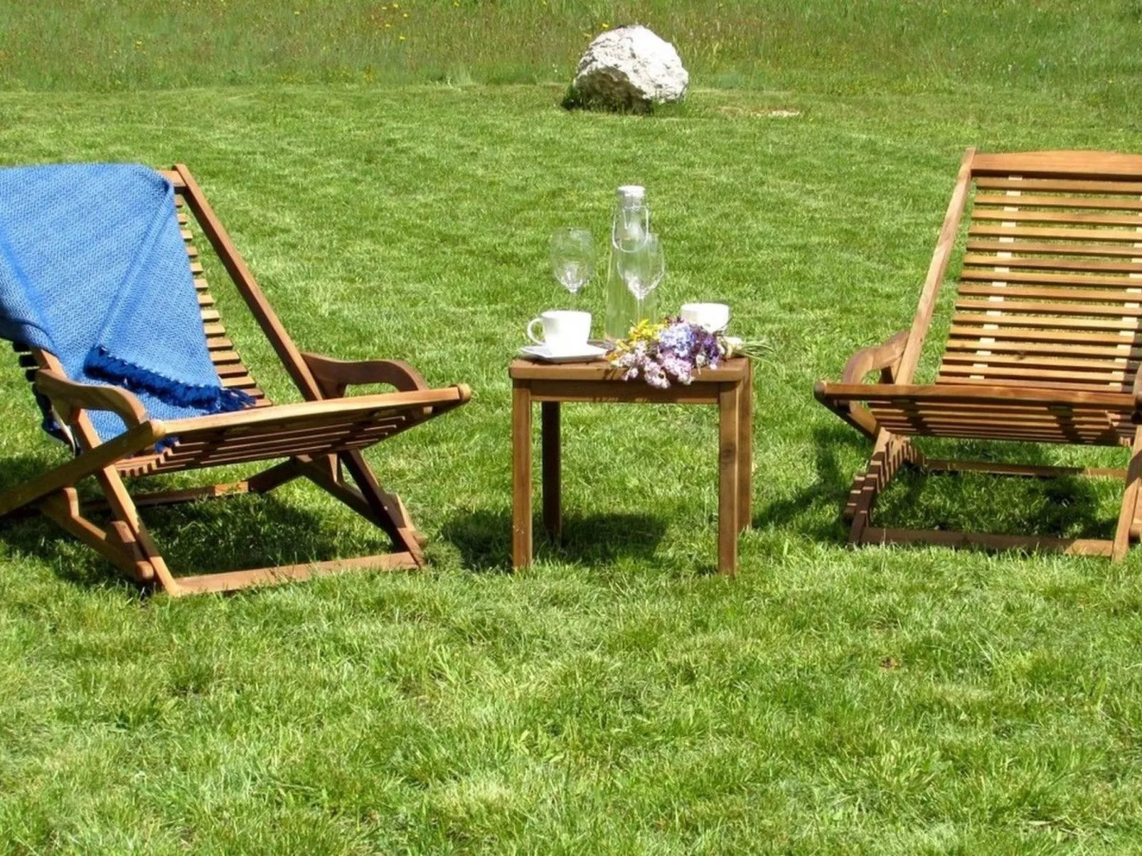 Alleinstehendes Ferienhaus mit Swimmingpool-Drinnen