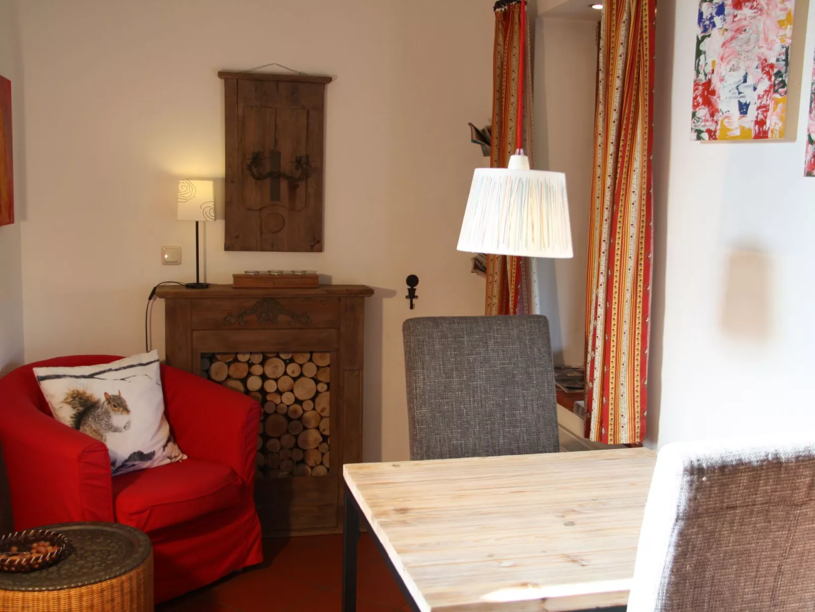 Vue au Jardin-Inside