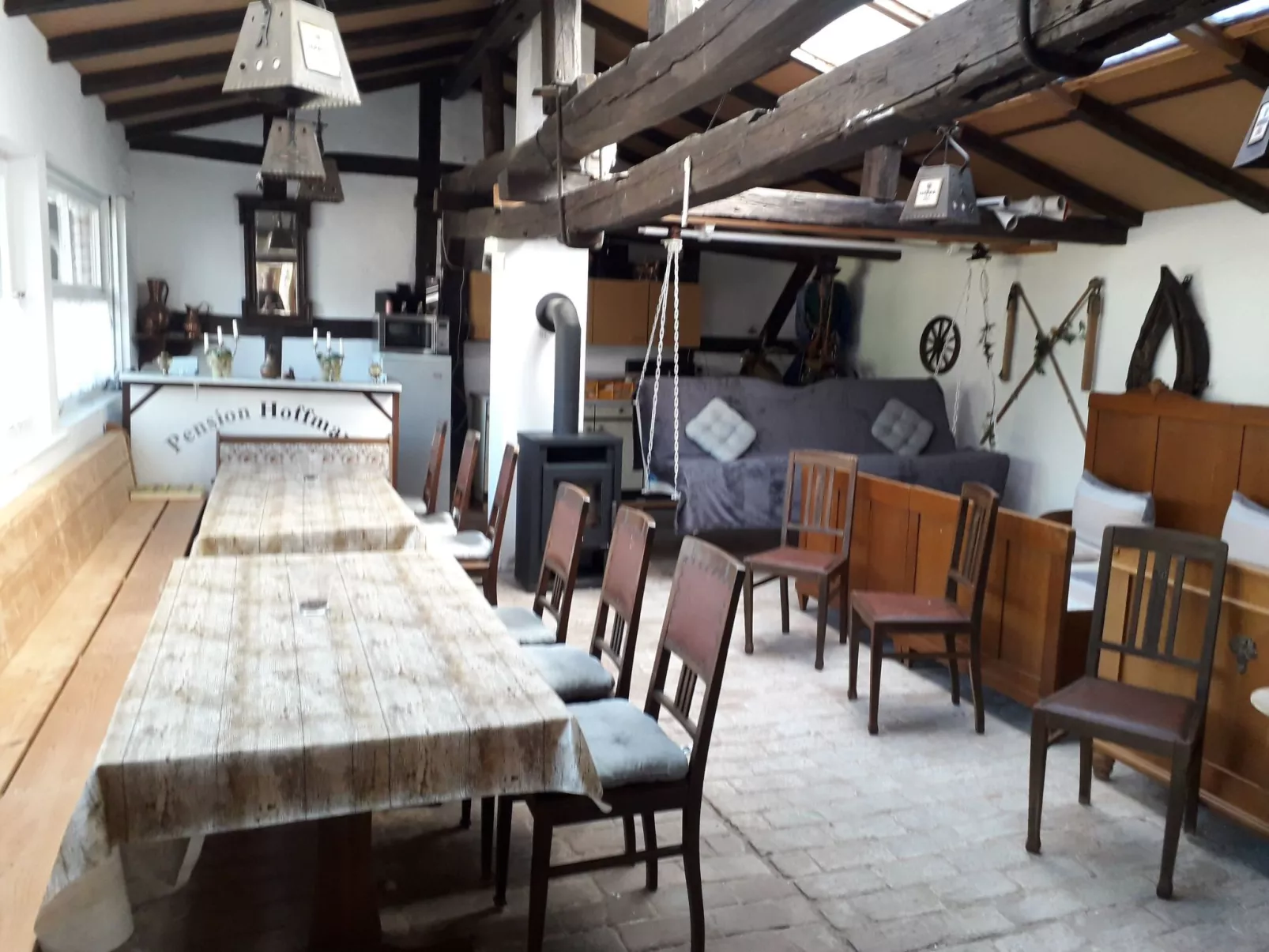 -Hof Südharz , ehemaliger Bauernhof-Drinnen