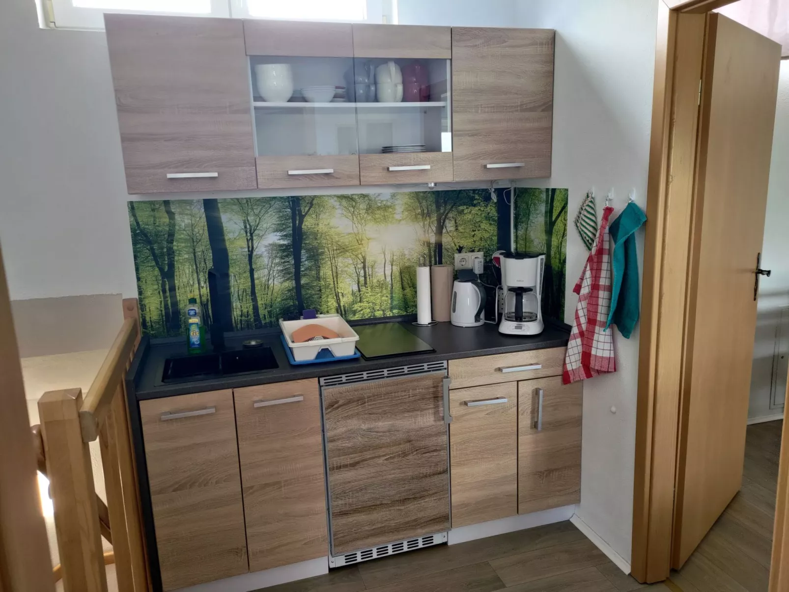Nette Wohnung in Großsteinberg mit Grill und Terrasse-Inside