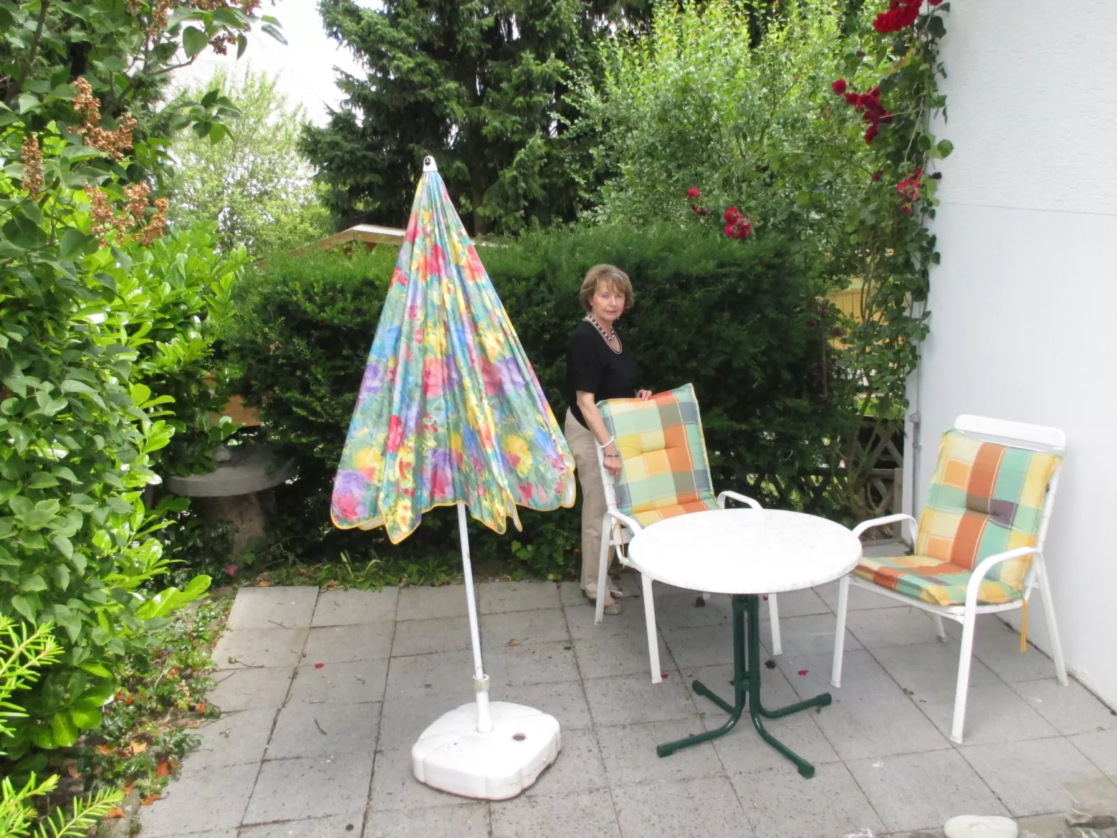 Wohnung in Starkenburg mit Kleiner Terrasse - Outside
