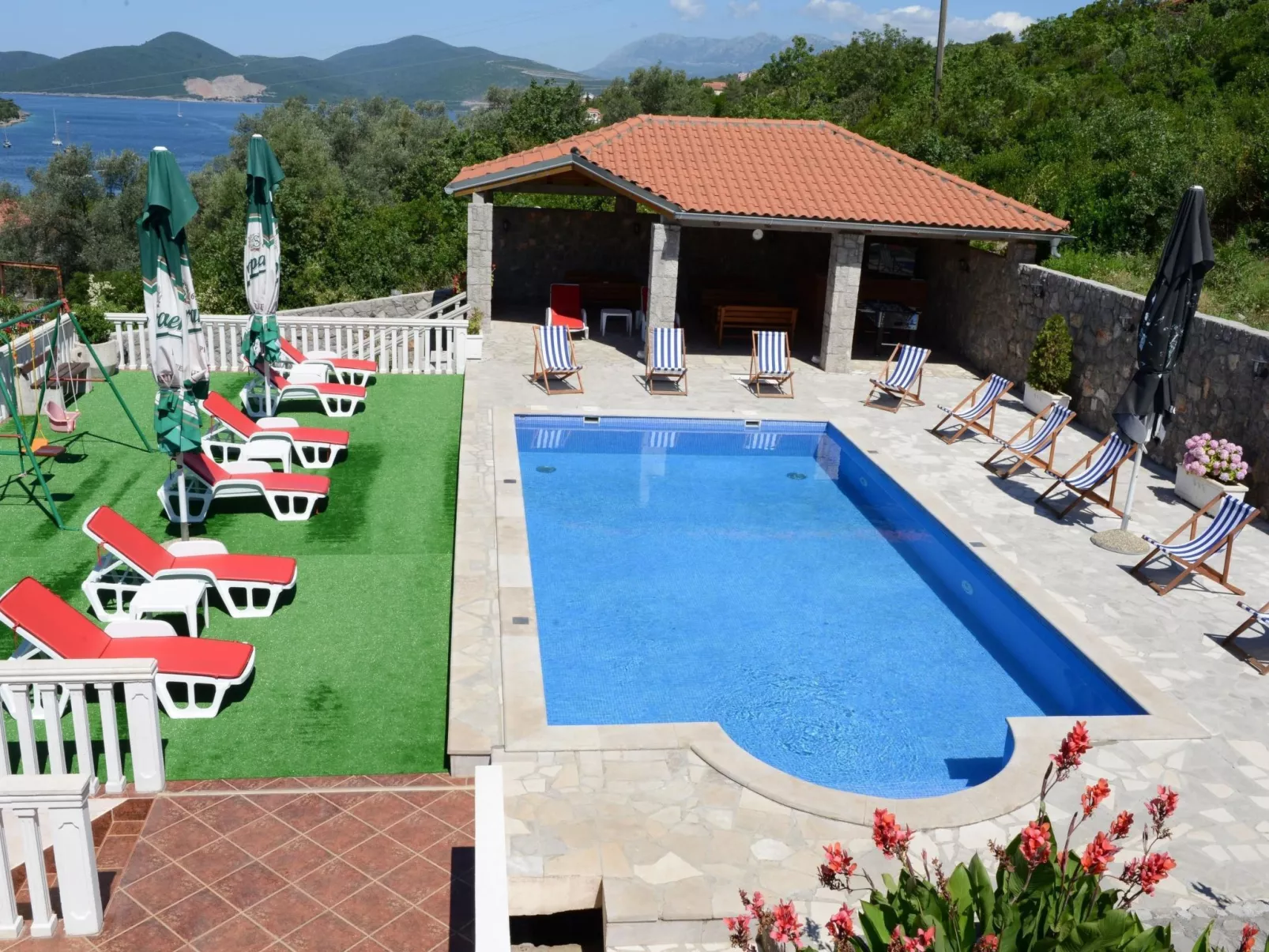 Studioapartment Lazarevic mit Balkon - Dehors