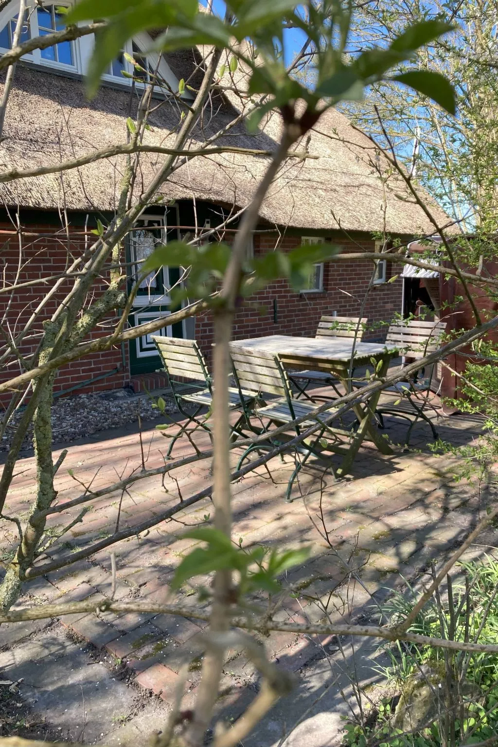 Reetdachkate in Stadland-Seefeld-Drinnen