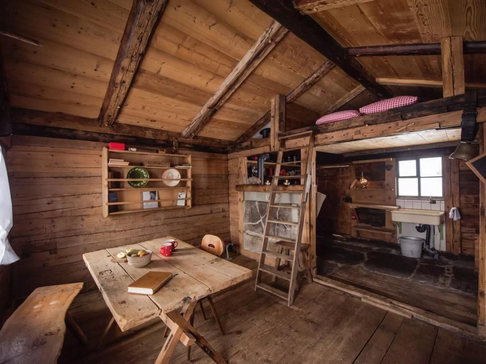 Kirschbaumhütte-Inside