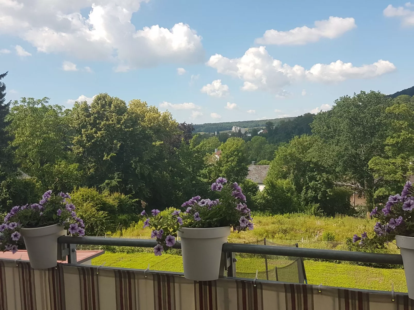 Große Wohnung mit Balkon in Bad Kissingen-Outside