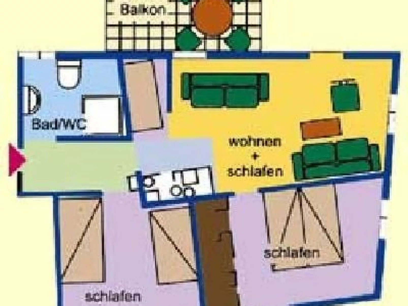 FEWO Geranie-Drinnen